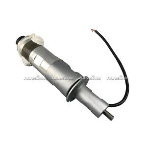 Transduser Ultrasonik Bahan Aluminium 20kHz Dengan Booster