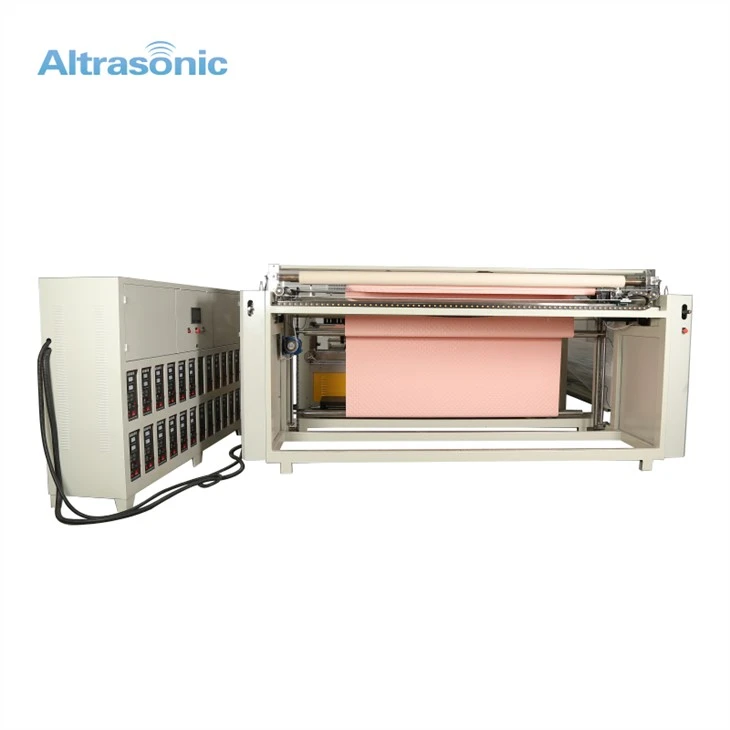Mesin Quilting Ultrasonik Automatik Kain Bukan Tenunan Mesin Jahit Cadar Katil